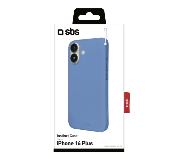SBS Instinct do iPhone 16 Plus Niebieski
