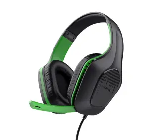 Trust GXT 415X ZIROX Nauszne Czarno-zielony do Xbox