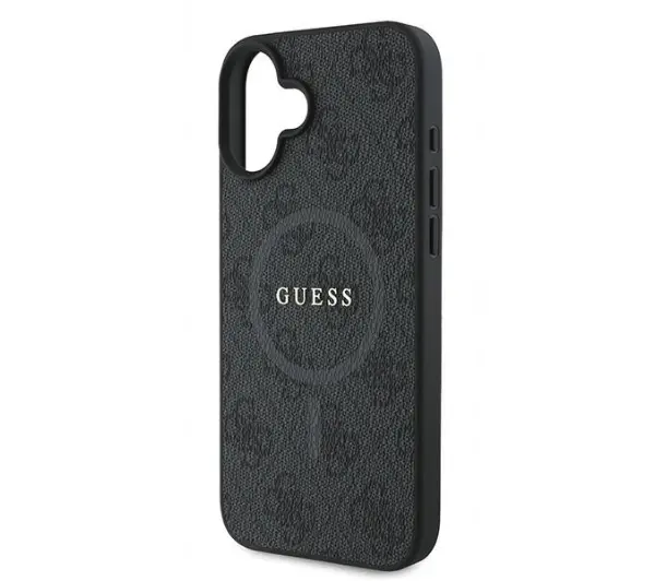 Guess hardcase 4G Ring Classic Logo MagSafe do iPhone 16 Plus Czarny