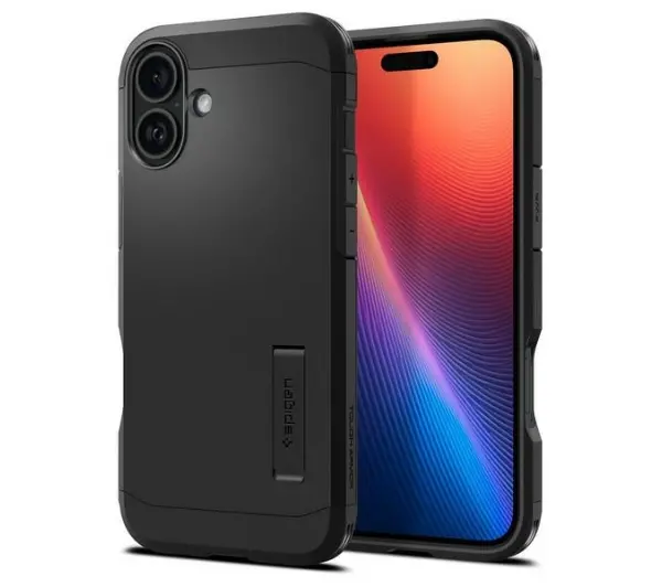 Spigen Tough Armor MAG iPhone 16 Plus MagSafe czarny/czarny ACS08085