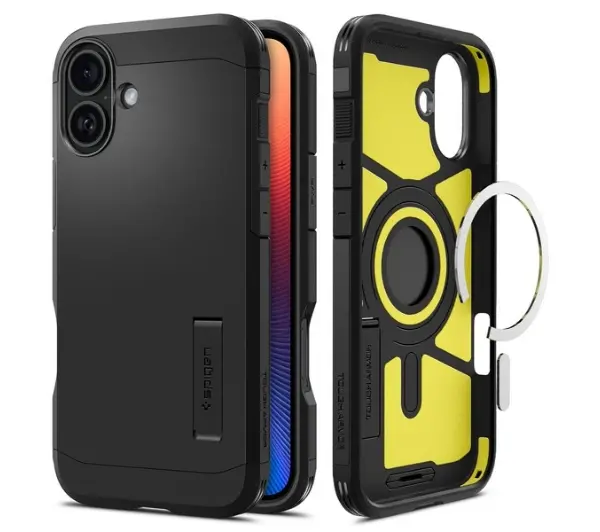 Spigen Tough Armor MagSafe do iPhone 16 Plus Czarny