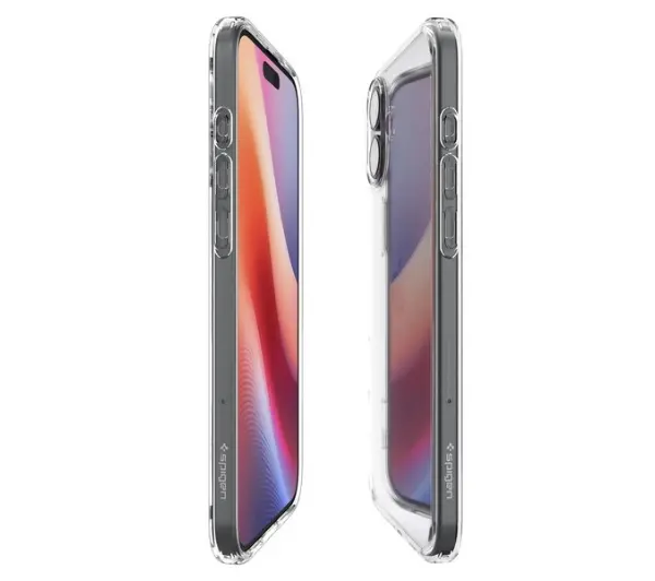 Spigen Ultra Hybrid do iPhone 16 Przezroczysty