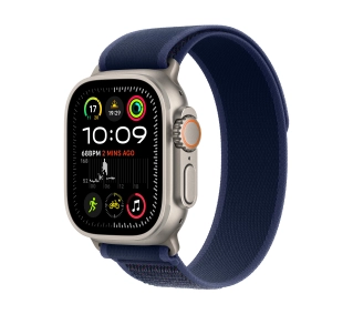 Apple Watch Ultra 2 GPS + Cellular koperta z tytanu 49mm opaska Trail niebieski S/M - Kup na Raty - RRSO 0%