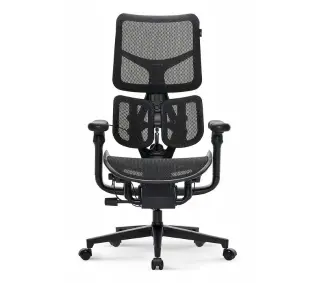 Yumisu Y1010  Biurowy do 180kg Tkanina Czarny - Kup na Raty - RRSO 0%