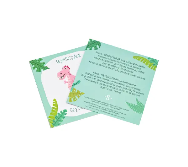 SEYSSO Dinosaur Niebieski