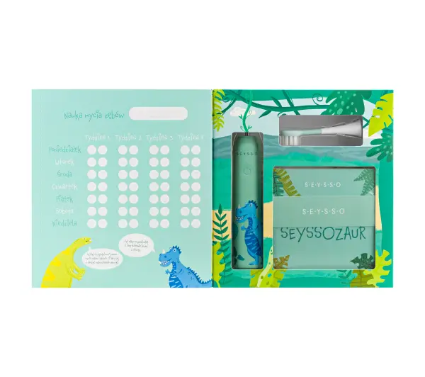 SEYSSO Dinosaur Niebieski