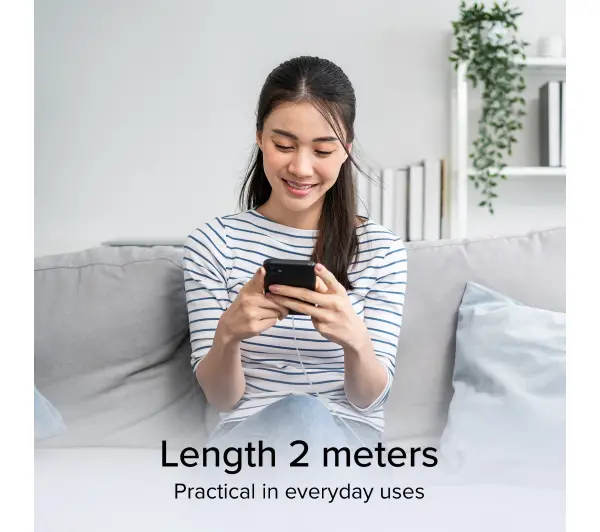 SBS USB-C do USB-C 4.0 240W 1m Biały