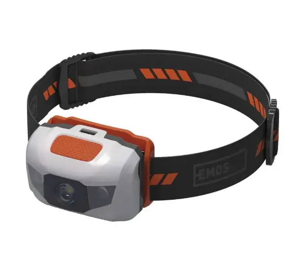 Latarka czołowa EMOS 1+2 LED 3xAAA