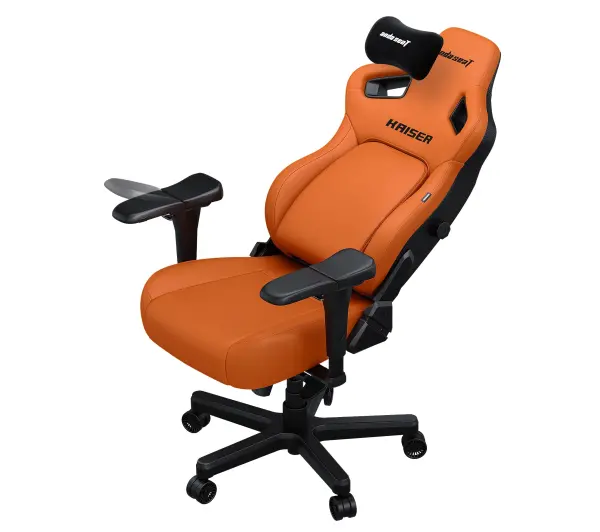 Anda Seat Kaiser 4 XL Gamingowy do 200kg Skóra Eco Pomarańczowy - Kup na Raty - RRSO 0%