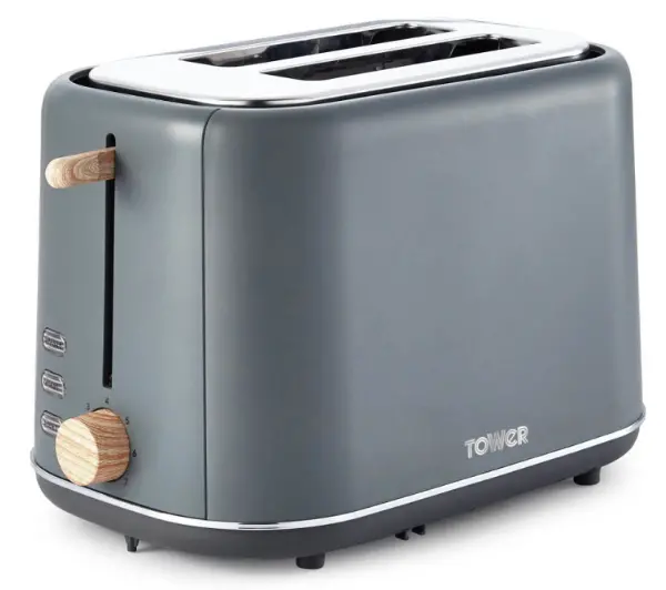 Tostery - Tower Scandi T20027G Rozmrażanie 800W