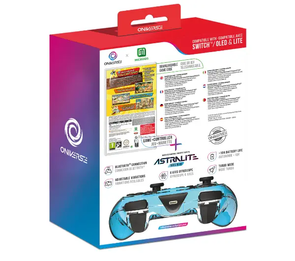 Oniverse Astralite Rigel Blue do PC Nintendo Switch Android iOS Bezprzewodowy Niebieski + gra