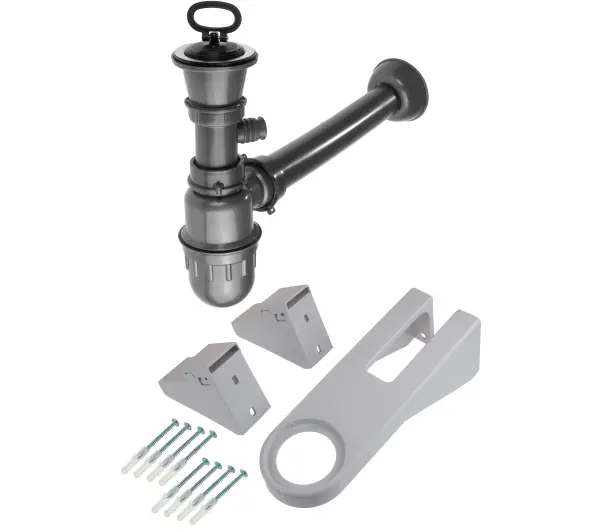 Syfon do zlewozmywaków DEANTE ZXY 9969 Stalowy