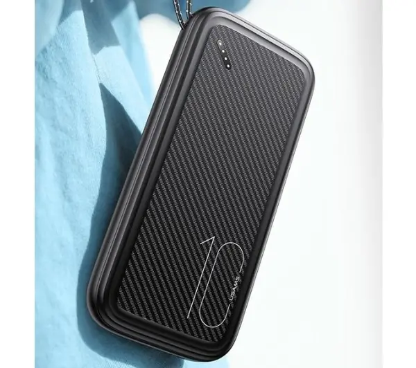 USAMS PB56 10000mAh 10W Czarny - ⚡ EURO HIT CENOWY! ⚡