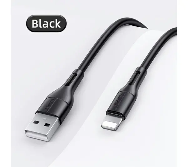 USAMS USB do microUSB 2A Fast Charge 1m Czarny
