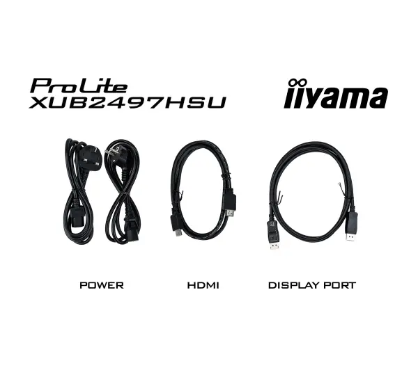 iiyama ProLite XUB2497HSU-W2 23,8" Full HD IPS 100Hz 1ms MPRT - Kup na Raty - RRSO 0%
