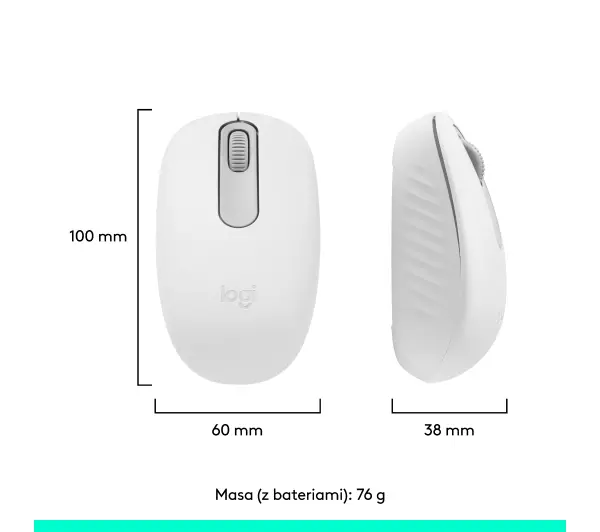 Logitech M196 Biały