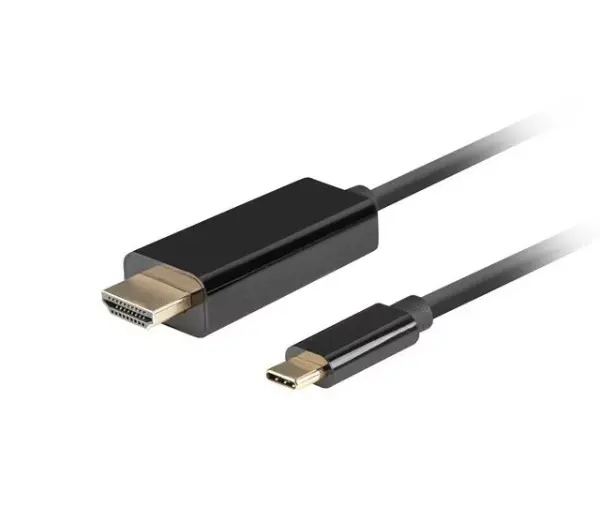 Lanberg USB-C do HDMI 4K 60Hz 1,8m Czarny