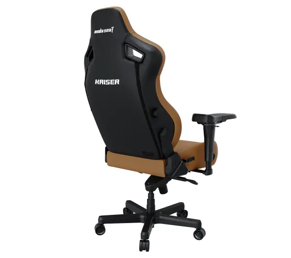 Anda Seat Kaiser 4 L Gamingowy do 120kg Skóra Eco Brązowy - Kup na Raty - RRSO 0%
