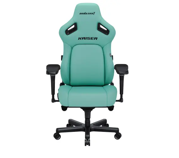 Anda Seat Kaiser 4 L Gamingowy do 120kg Skóra Eco Zielony - Kup na Raty - RRSO 0%