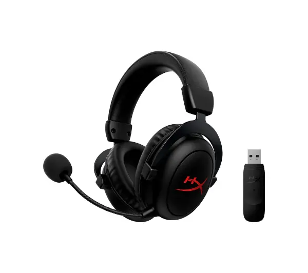 HyperX Cloud II Core Wireless Nauszne Czarny