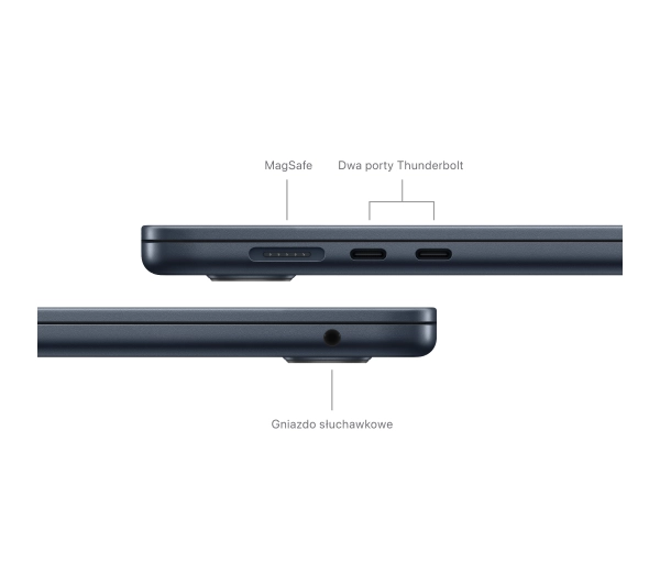 Apple MacBook Air 2024 15,3" M3 24GB RAM 512GB Dysk macOS Północ - Kup na Raty - RRSO 0%