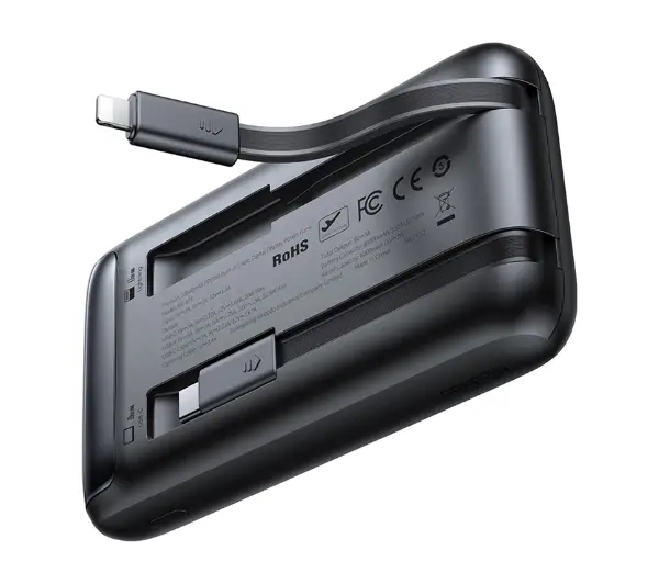 Mcdodo MC-0241 Digital Display 10000mAh 22.5W Czarny