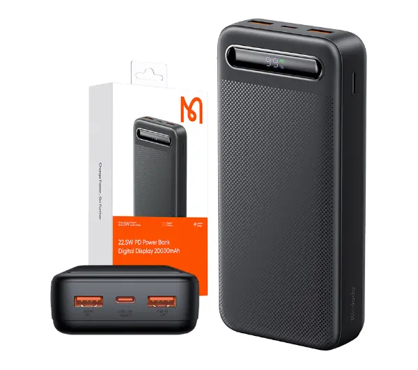 Mcdodo MC-3891 Digital Display 20000mAh, 22.5W Czarny