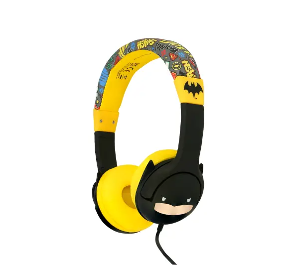 OTL Technologies Batman Chibi Style Dla dzieci Nauszne Czarno-żółty