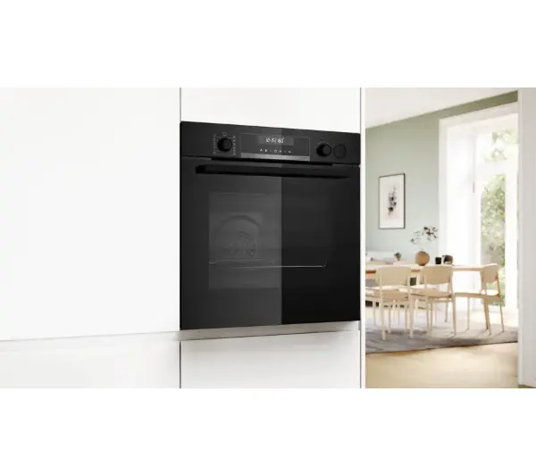 Bosch Serie 6 HRG578CB7 Funkcje AI Termoobieg AirFry Termosonda Zdalne sterowanie Czarny - Kup na Raty - RRSO 0%