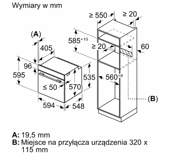 Bosch Serie 6 HRG578CB7 Funkcje AI Termoobieg AirFry Termosonda Zdalne sterowanie Czarny - Kup na Raty - RRSO 0%