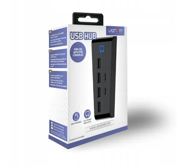 Venom VS5006 Hub USB Do konsoli PS5