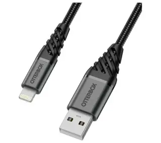 OtterBox Premium USB-A - Lightning 2m Czarny