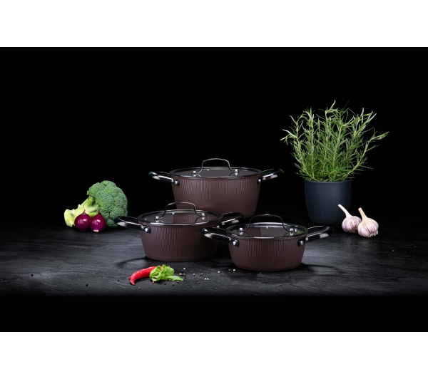La Bonita Especial LB6ZGA002 Indukcja Aluminium 6 elementów - Kup na Raty - RRSO 0%