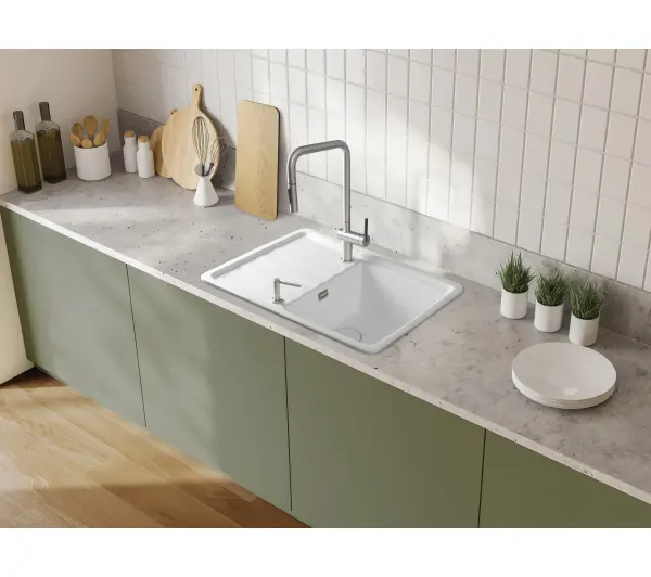 Deante MOMI ZCM_6113 Ceramiczny Biały - TRZECI -55%, ALBO 5-TY ZA 1ZŁ - Kup na Raty - RRSO 0%