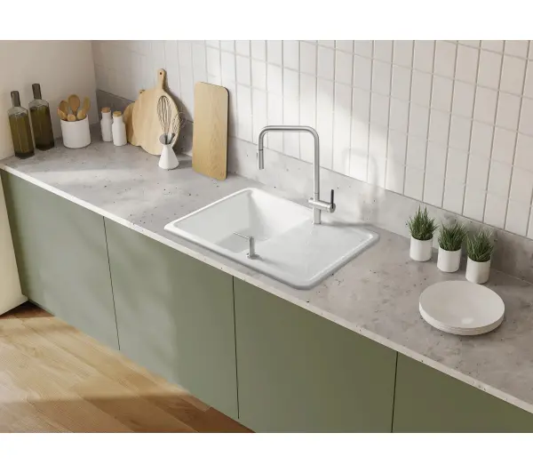 Deante MOMI ZCM_6113 Ceramiczny Biały - TRZECI -55%, ALBO 5-TY ZA 1ZŁ - Kup na Raty - RRSO 0%