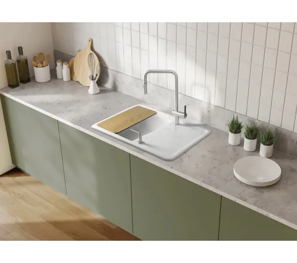 Deante MOMI ZCM_6113 Ceramiczny Biały - TRZECI -55%, ALBO 5-TY ZA 1ZŁ - Kup na Raty - RRSO 0%
