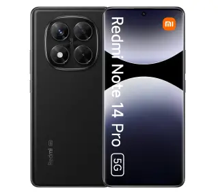 Xiaomi Redmi Note 14 Pro 5G 8/256GB Funkcje AI 6,67" 120Hz 200Mpix Czarny - ⚡ BESTSELLERY ⚡ - Kup na Raty - RRSO 0%