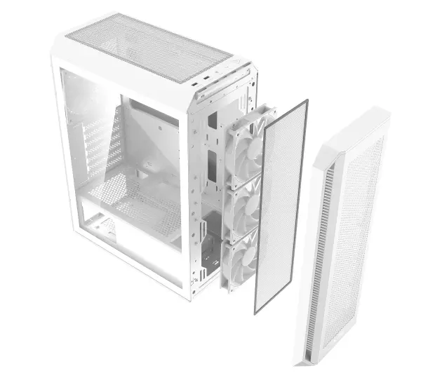XPG Valor Air Plus ARGB Biały