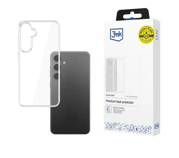 3mk Clear Case do Samsung Galaxy S25+