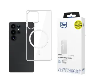 3mk MagCase do Galaxy S25 Ultra Przezroczysty