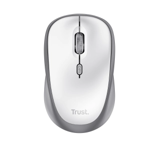 Trust Yvi+ Silent Wireless Biały
