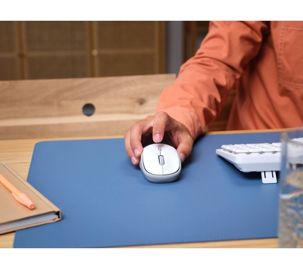 Trust Yvi+ Silent Wireless Biały