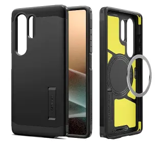 Spigen Tough Armor MagSafe do Galaxy S25 Ultra Czarny