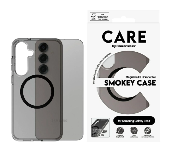 Etui PANZERGLASS Flagship Urban do Samsung Galaxy S25+ Czarny