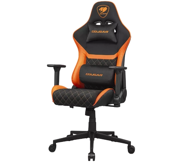 Cougar Armor One V2 F Gamingowy 120kg Tkanina Czarno-pomarańczowy - Kup na Raty - RRSO 0%