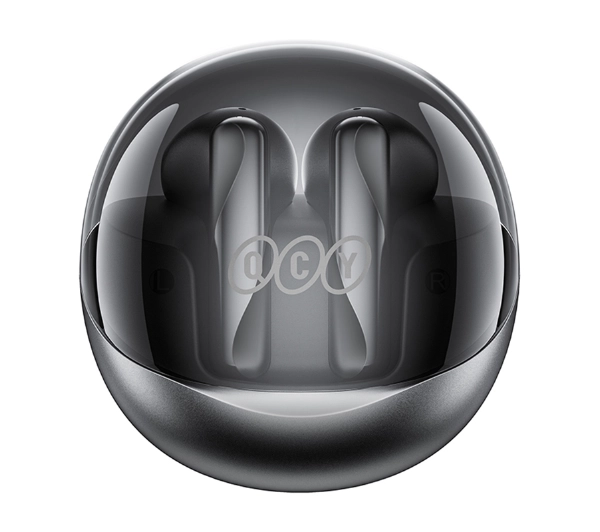 QCY AilyBuds Clear T32 Douszne Bluetooth 5.3 Czarny