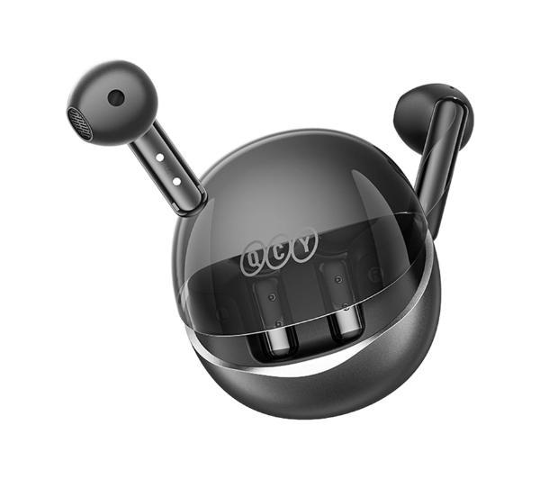 QCY AilyBuds Clear T32 Douszne Bluetooth 5.3 Czarny