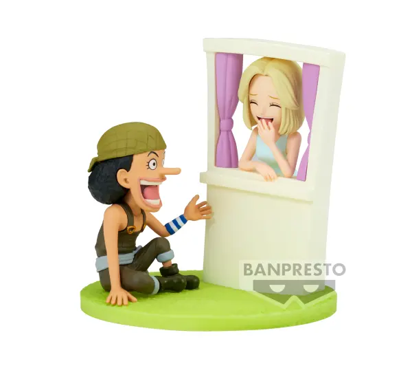 Banpresto One Piece World Collectable Figure Log Stories - Usopp & Kaya