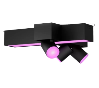 Philips Hue White and Color Ambiance Centris 3 Cross Czarny - Kup na Raty - RRSO 0%