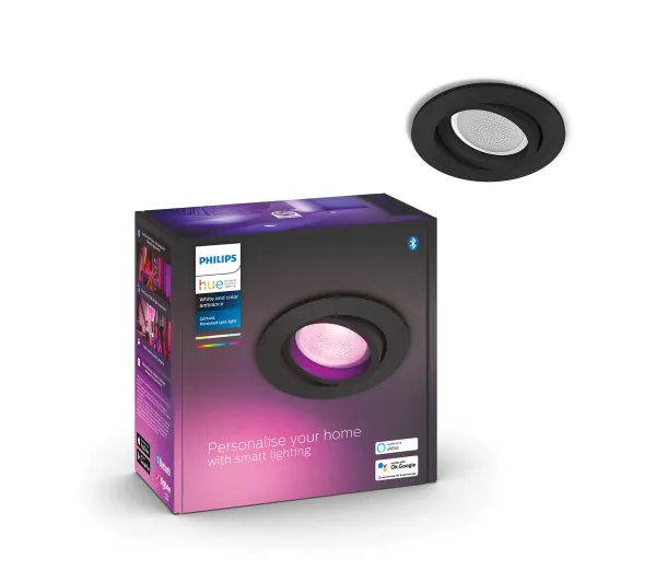 Inteligentne oświetlenie - Philips Hue White and Color Ambiance Centura 1szt. Czarny